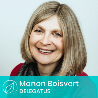 Manon Boisvert, Chef, Culture et Talents Delegatus